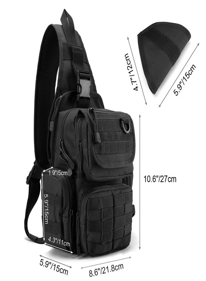 G4Free Tactical EDC Sling Bag Pack with Adjustable Holster Sling Shoulder Assault Range Backpack - Image 3